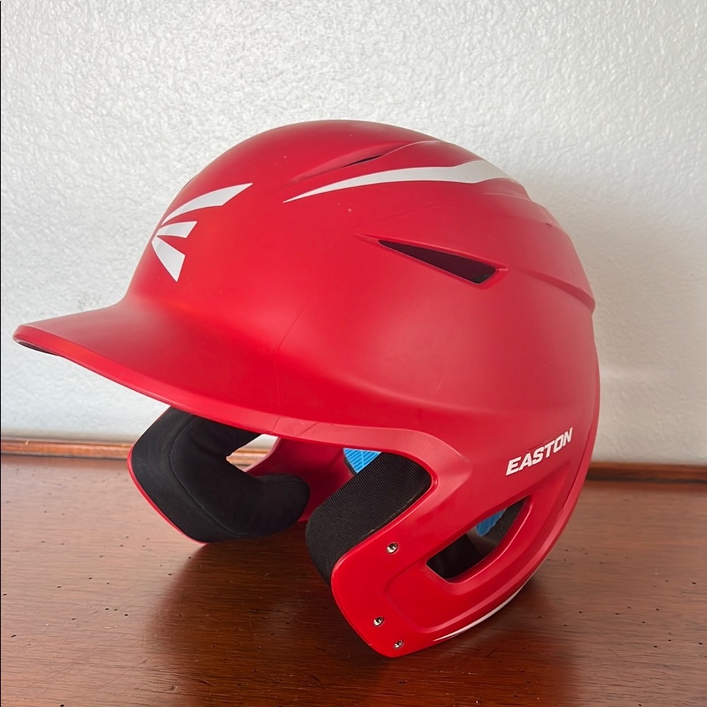 Easton Red Baseball Helmet